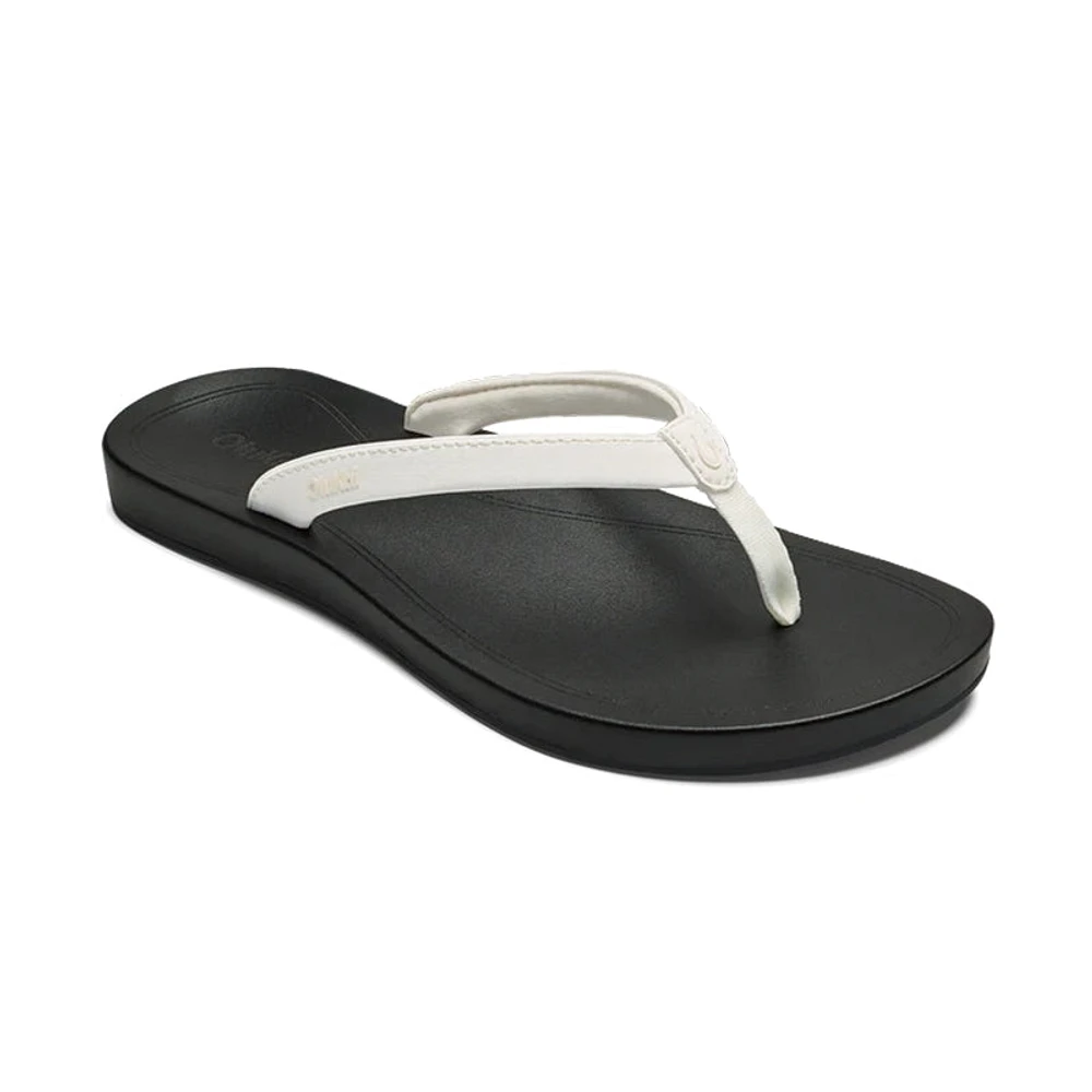 Women's Uiki Bright White/Lava Rock
