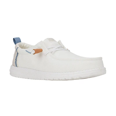 Men's Wally Craft Linen White/Stone Grey