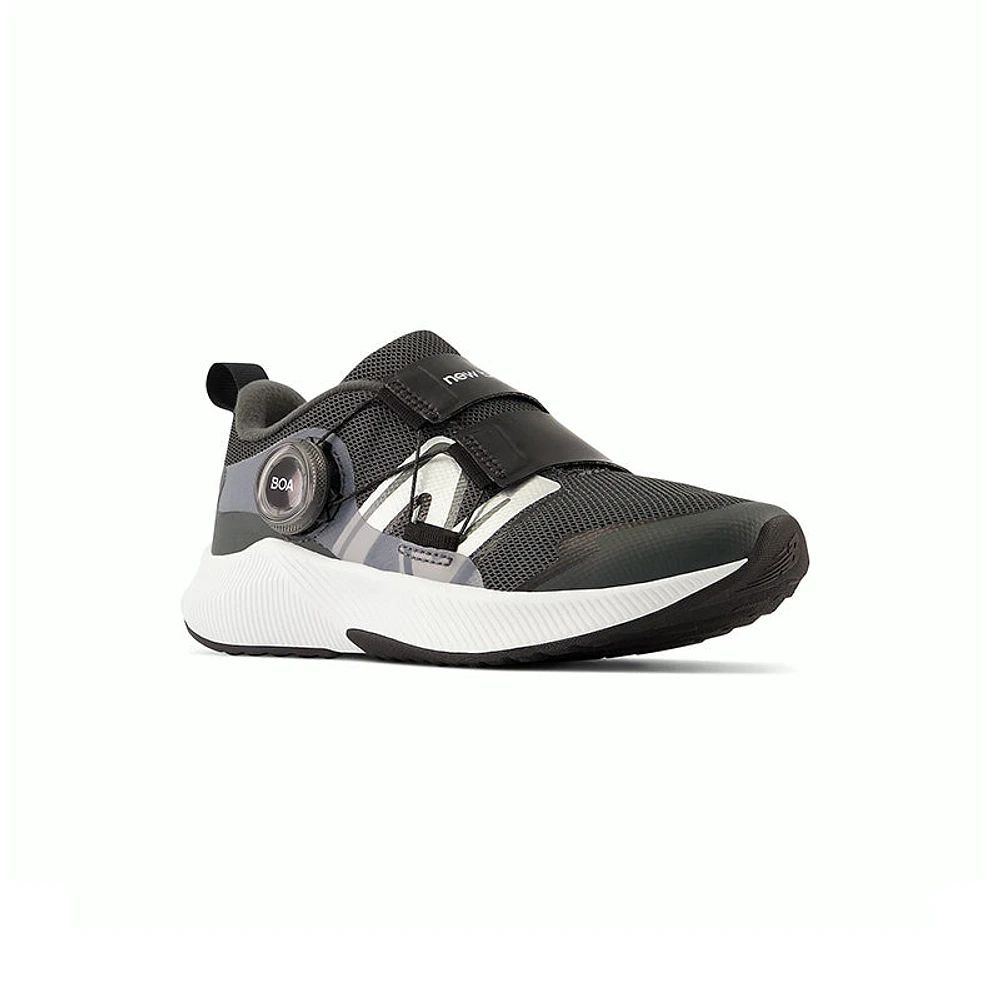 Kid's Preschool DynaSoft Reveal V4 BOA Blacktop/Black/Silver