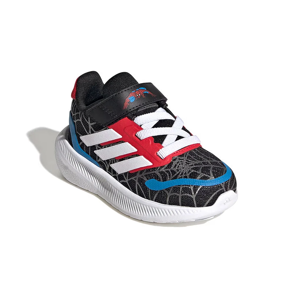 Kid's Toddler Runfalcon 5 Spider-Man Pure Ruby/White/Bright Blue
