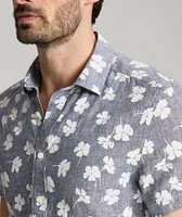 Linen Short-Sleeve Bonner Shirt - FINAL SALE
