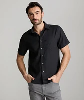 Wrinkle-Resistant Linen Short-Sleeve Cameron Shirt
