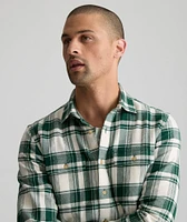 Organic Cotton Plaid Flannel Shirt