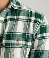 Organic Cotton Plaid Flannel Shirt
