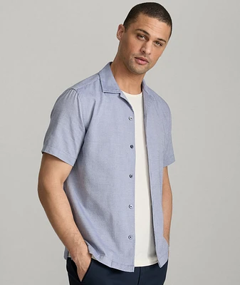 Cotton-Blend Short-Sleeve Hughes Shirt - FINAL SALE
