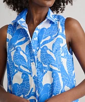 Stretch Cotton Printed Jordan Dress