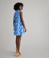 Stretch Cotton Printed Jordan Dress