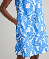 Stretch Cotton Printed Jordan Dress