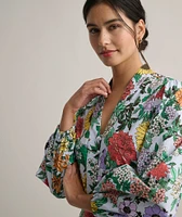 Stretch Cotton Floral Lucia Dress