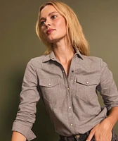Brushed Cotton Western Paula Shirt - FINAL SALE