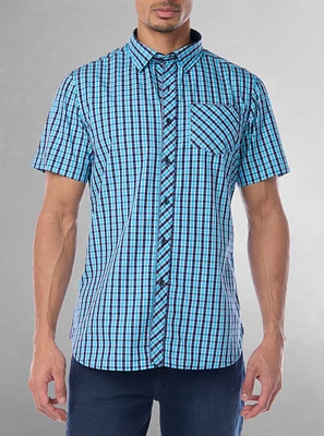 Chemise décontractée à manches courtes pour hommes
