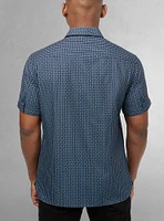 Men's casual short sleeve shirt