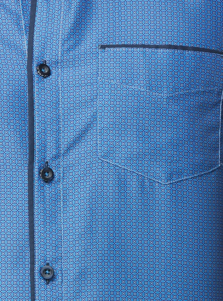 Men's casual short sleeve shirt