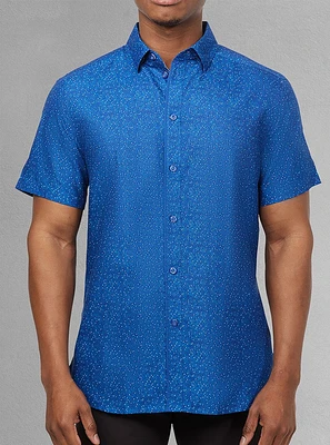Chemise décontractée à manches courtes pour hommes