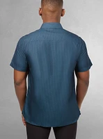 Men's casual short sleeve shirt