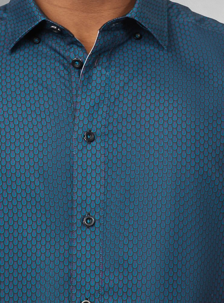 Men's casual short sleeve shirt