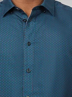 Men's casual short sleeve shirt