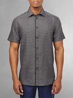 Men's casual short sleeve shirt