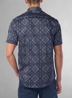 Men's casual short sleeve shirt