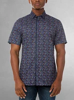 Men's casual short sleeve shirt