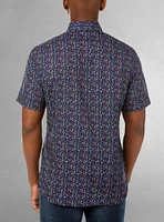 Men's casual short sleeve shirt