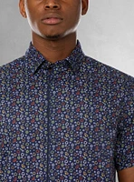 Men's casual short sleeve shirt