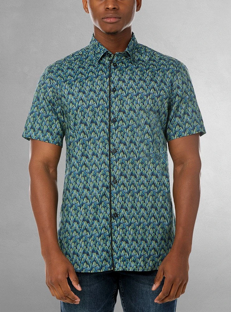 Chemise décontractée à manches courtes pour hommes