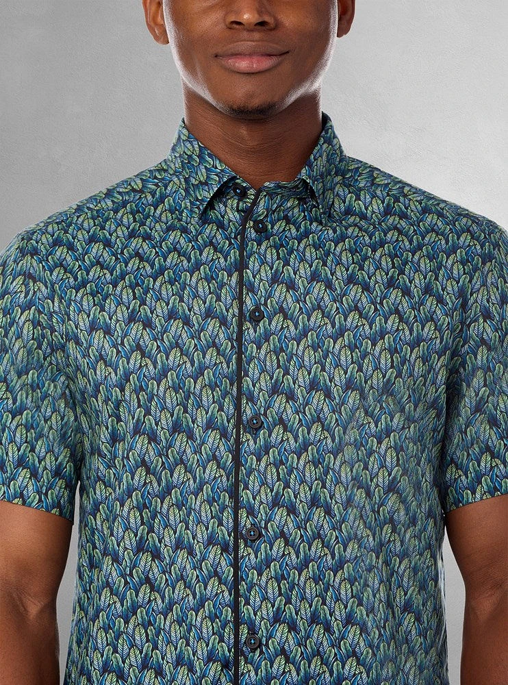 Chemise décontractée à manches courtes pour hommes