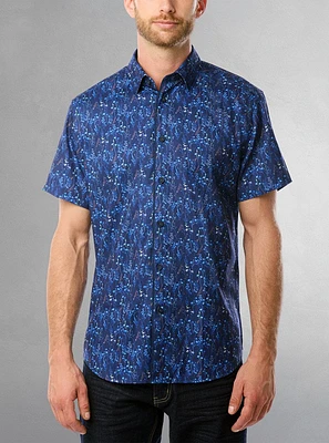 Men's casual short sleeve shirt