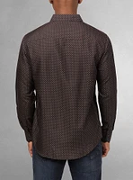 Men's casual long sleeve graduation shirt