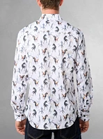 Chemise décontractée à manches longues pour hommes
