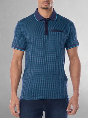 Polo à manches courtes pour hommes