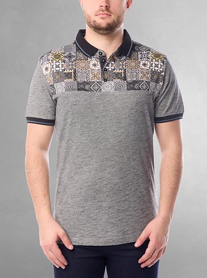 Polo à manches courtes pour hommes