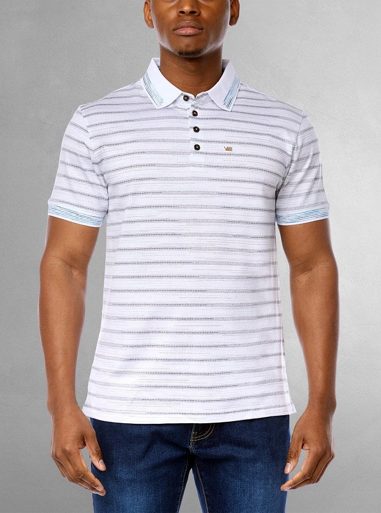 Polo à manches courtes pour hommes