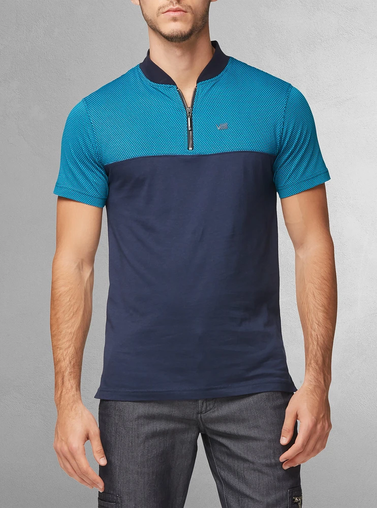 Men's henley short sleeve t-shirt