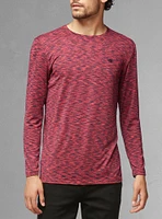Men's crew neck long sleeve t-shirt