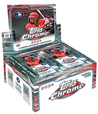 2024 Topps Chrome Baseball JUMBO Box (PREORDER) - Release 7/17/24