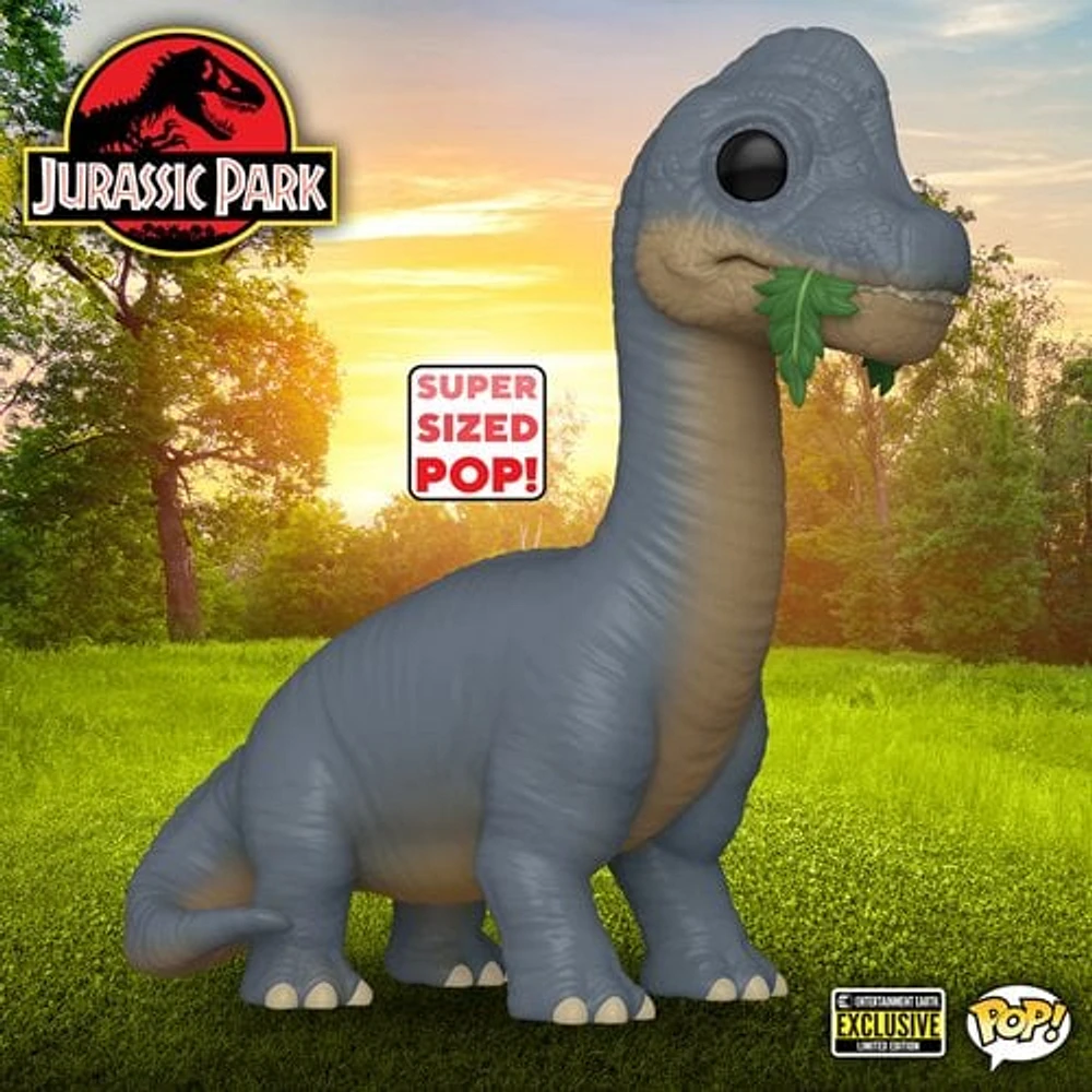 Funko Pop! Movies: Jurassic Park - Super 6" Brachiosaurus #1443 [Entertainment Earth Exclusive]