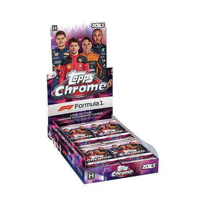 2023 TOPPS CHROME F1 FORMULA ONE 1 RACING HOBBY BOX (PRE ORDER)