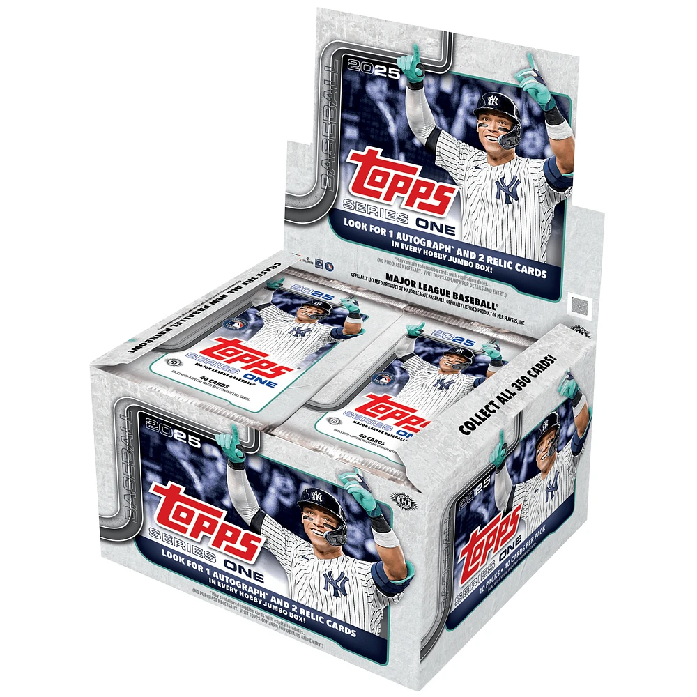 2025 Topps Series 1 Hobby Jumbo Box