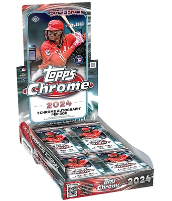 2024 Topps Chrome Baseball HOBBY Box (PREORDER) - Release 7/17/24