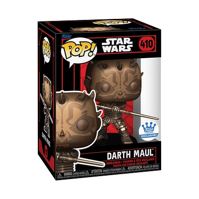 Funko POP! Star Wars - Darth Maul (Bronze) #410 [Funko Shop Exclusive]