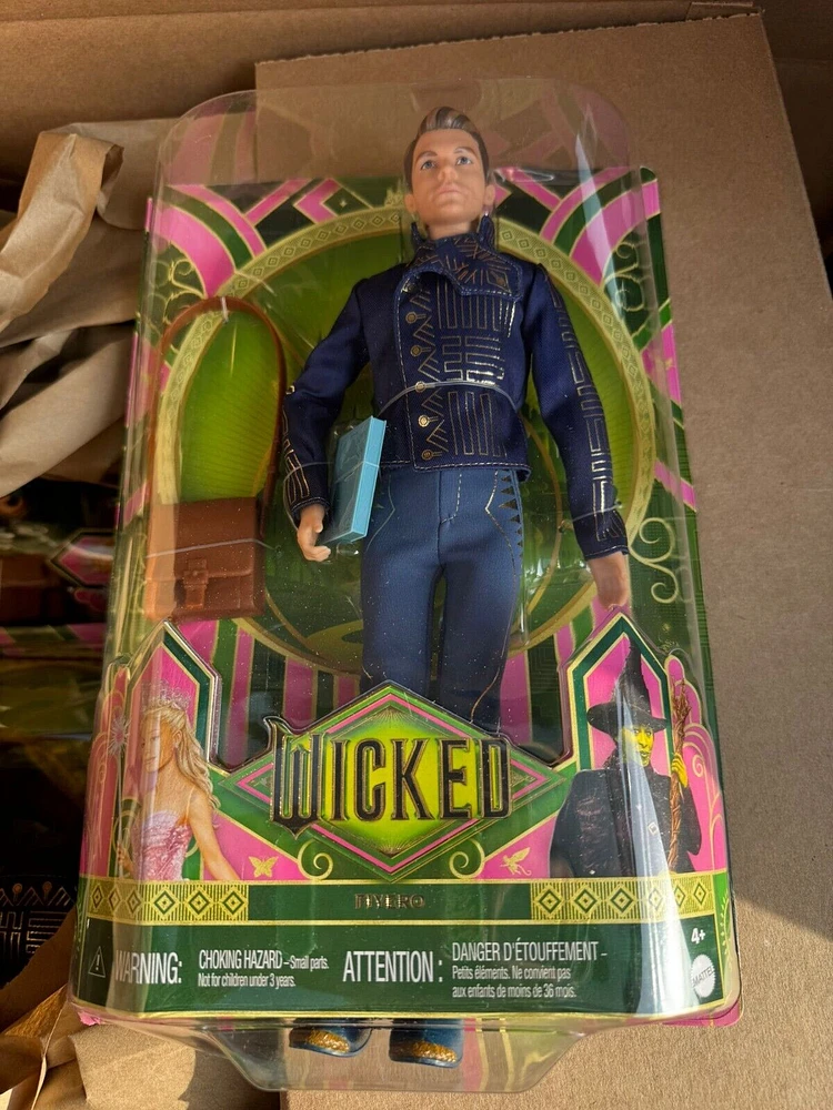 Fiyero Wicked Movie Doll 2024 with URL Misprint