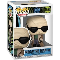 Funko Pop! DC: Doom Patrol - Robotman / Negative Man Mr. Nobody [GITD]
