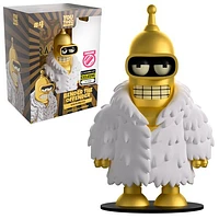 YouTooz: Futurama - Bender The Offender Vinyl Figure (Chrome) #4 [Limited 750pcs - Entertainment Earth Exclusive]