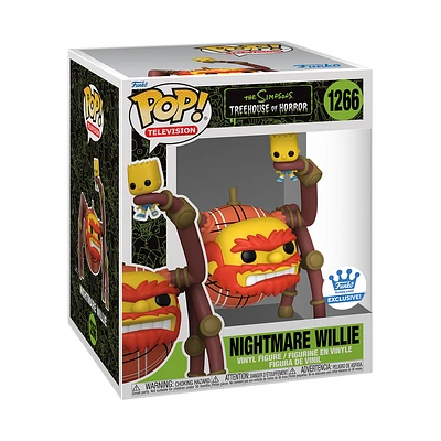 Funko Pop! The Simpsons: Treehouse Of Horror - Super 6" Nightmare Willie #1266 [Funko Shop Exclusive]