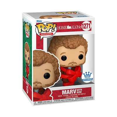 Funko Pop! Movies: Home Alone - Marv with Bow #1271 [Funko Shop Exclusive]