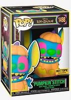 Funko POP! Disney: Lilo & Stitch - Pumpkin Stitch (Black Light) #1498 [Hot Topic Exclusive]