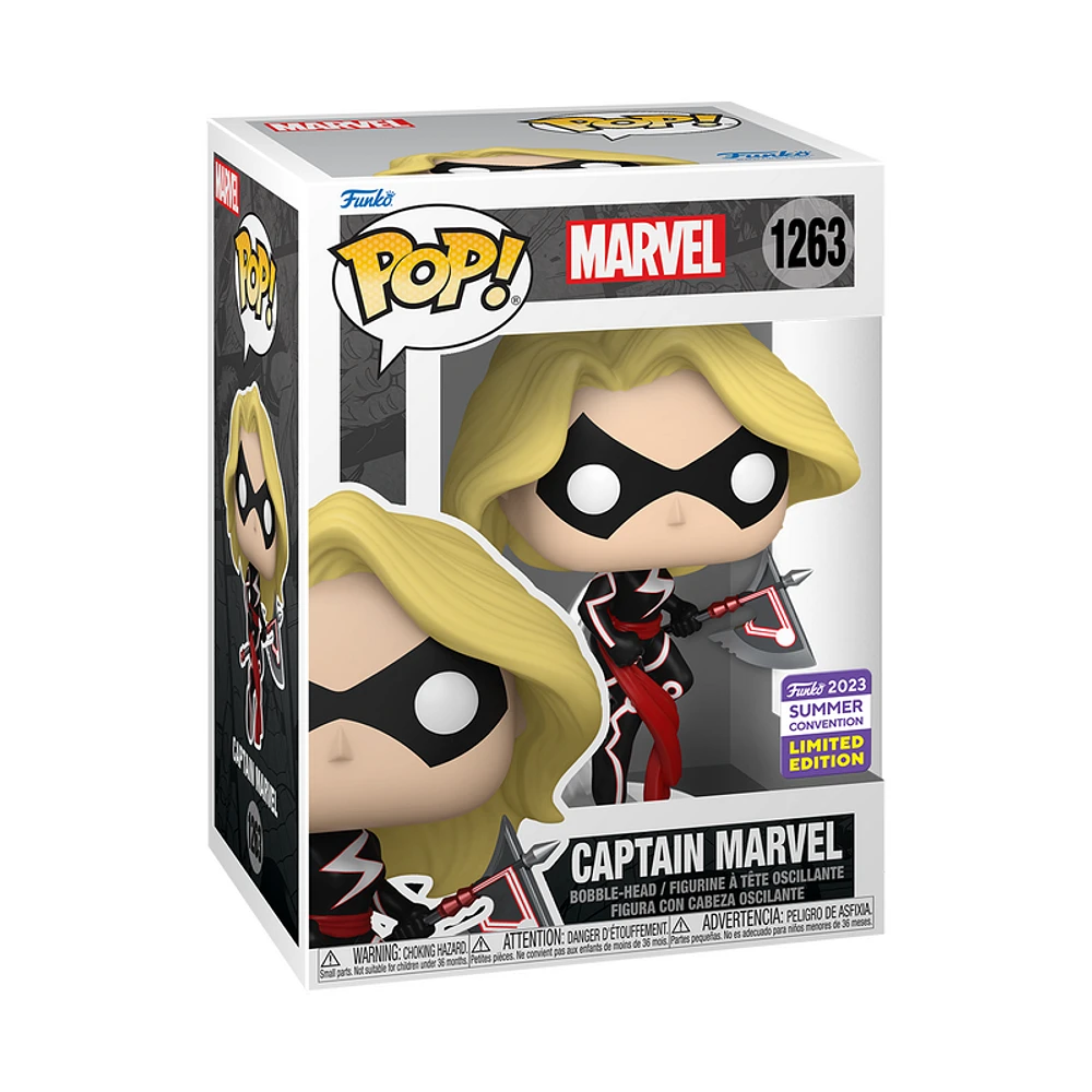 FUNKO POP! MARVEL CAPTAIN MARVEL #1263 [2023 SDCC SHARED EXCLUSIVE] *PREORDER*