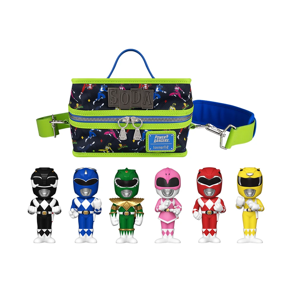 Funko VINYL SODA POWER RANGERS 6-PACK WITH COOLER [FUNKO SHOP EXCLUSIVE] *PREORDER*